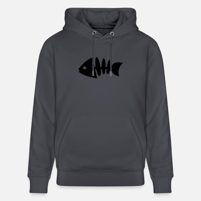 poisson - Sweat à capuche bio CRUISER Stanley/Stella Unisexe - bleu indigo