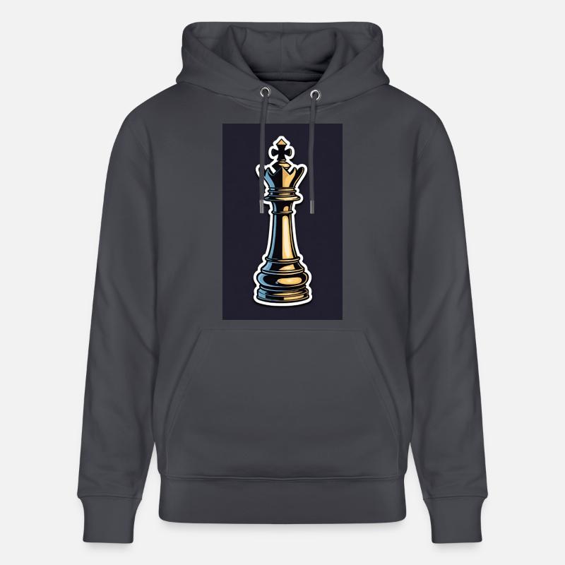 Échecs | Pièce d’échecs | Joueur d’échecs - Sweat à capuche bio CRUISER Stanley/Stella Unisexe - bleu indigo