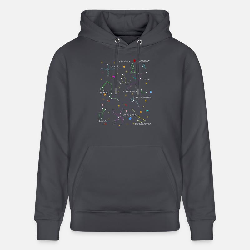 constellations - Sweat à capuche bio CRUISER Stanley/Stella Unisexe - bleu indigo