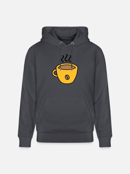 coffee - Stanley/Stella Unisex Bio-Hoodie CRUISER - Indigoblau