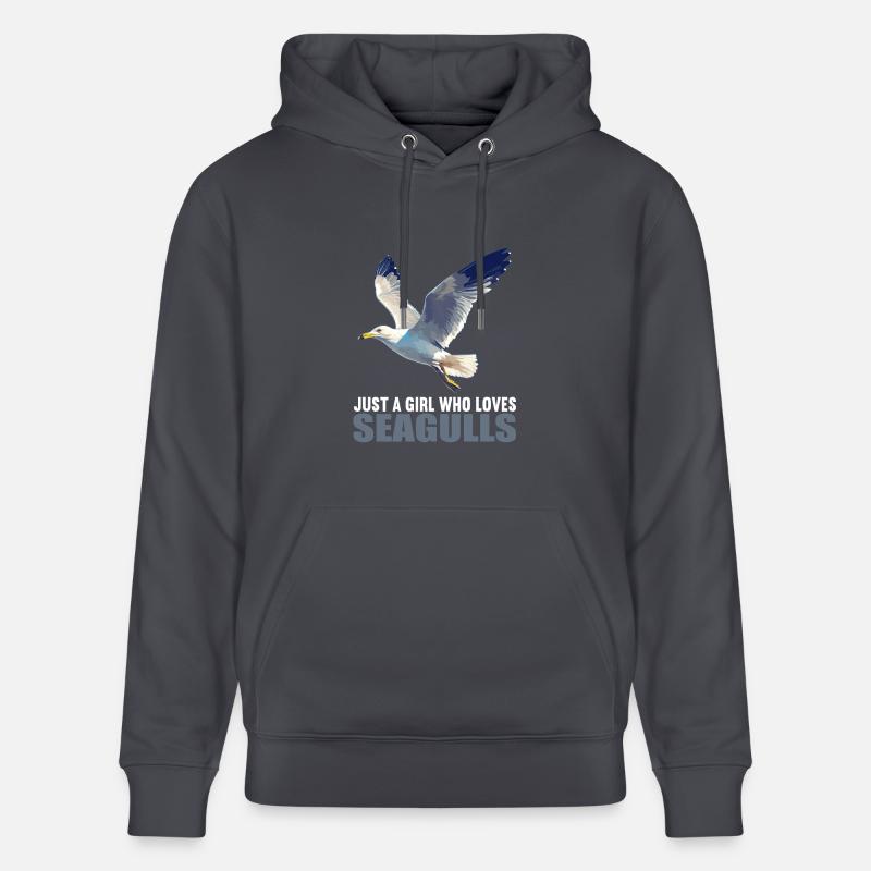 Mouettes Mouette - Sweat à capuche bio CRUISER Stanley/Stella Unisexe - bleu indigo