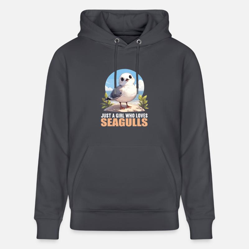 Mouettes Mouette - Sweat à capuche bio CRUISER Stanley/Stella Unisexe - bleu indigo