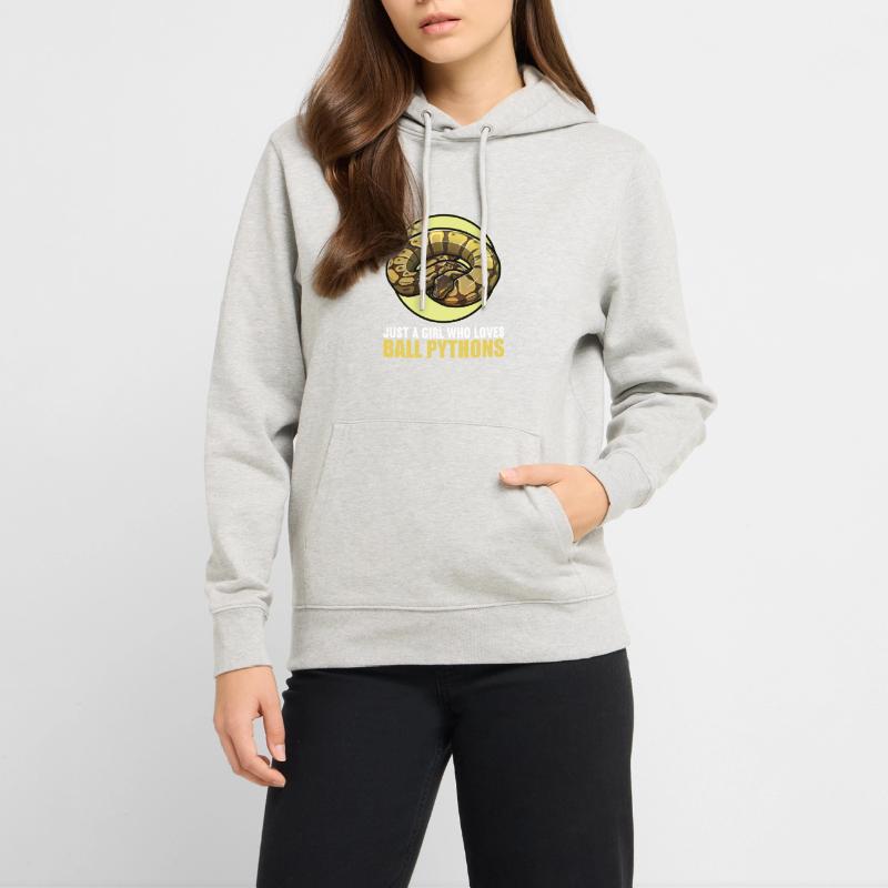 Ball Python Königspythons Königspython Stanley/Stella Unisex Bio-Hoodie CRUISER 