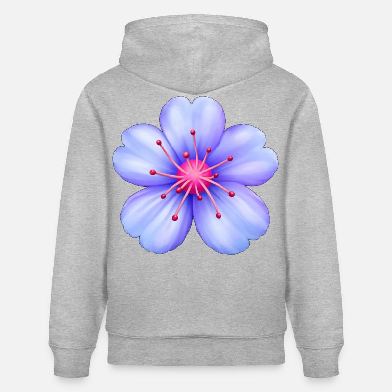blomma_merch - Sweat à capuche bio CRUISER Stanley/Stella Unisexe - gris chiné