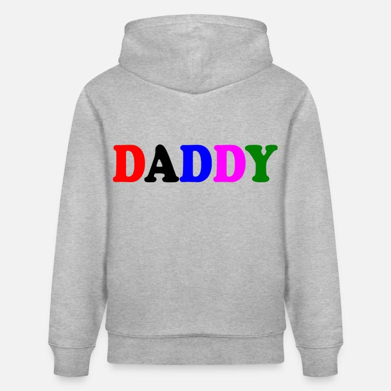 Daddy - Sweat à capuche bio CRUISER Stanley/Stella Unisexe - gris chiné