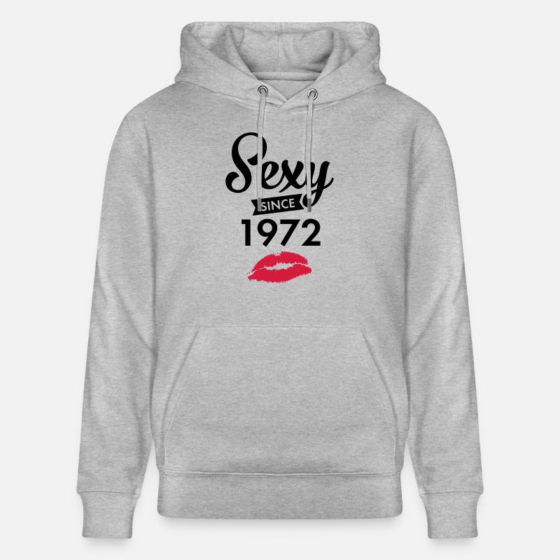 Sexy Since 1972 - Sweat à capuche bio CRUISER Stanley/Stella Unisexe - gris chiné
