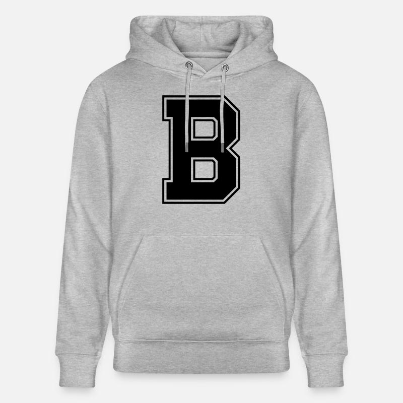 b - Sweat à capuche bio CRUISER Stanley/Stella Unisexe - gris chiné