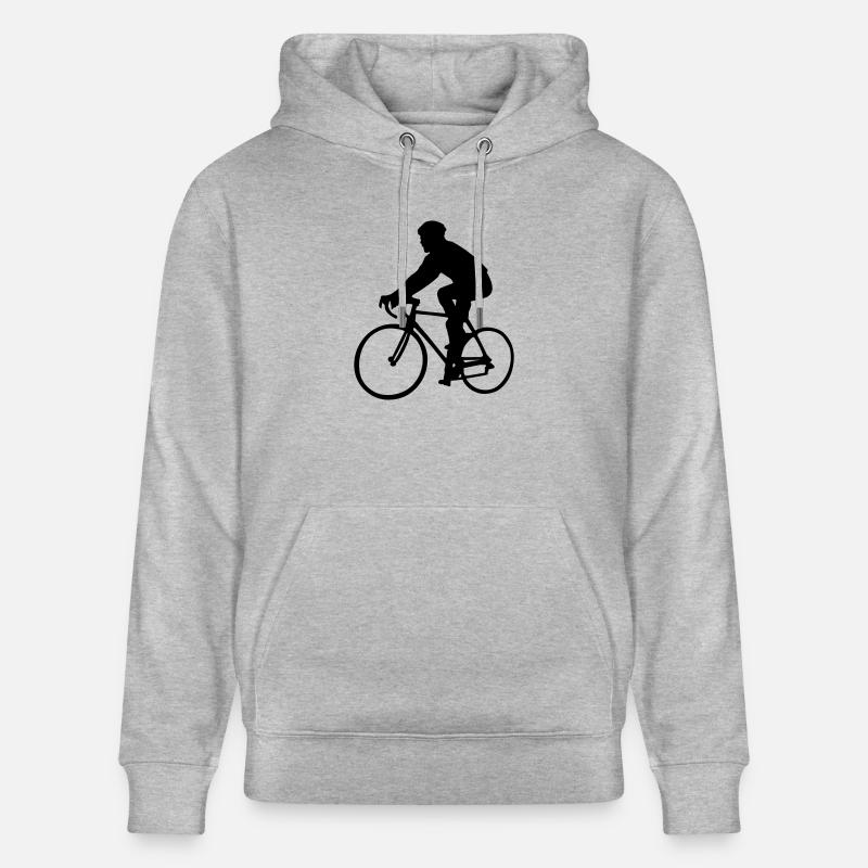 vélo de course - Sweat à capuche bio CRUISER Stanley/Stella Unisexe - gris chiné