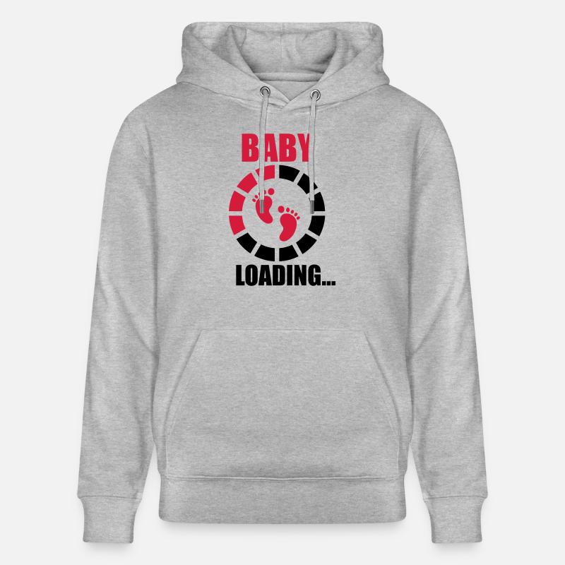 Baby loading - Sweat à capuche bio CRUISER Stanley/Stella Unisexe - gris chiné