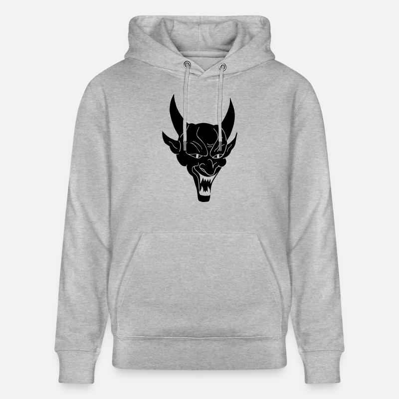 Devil - Stanley/Stella Unisex Bio-Hoodie CRUISER  - Grau meliert