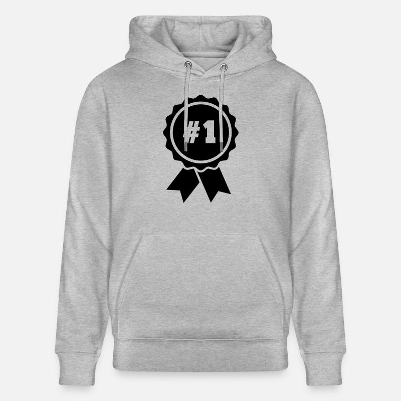 médaille - Sweat à capuche bio CRUISER Stanley/Stella Unisexe - gris chiné