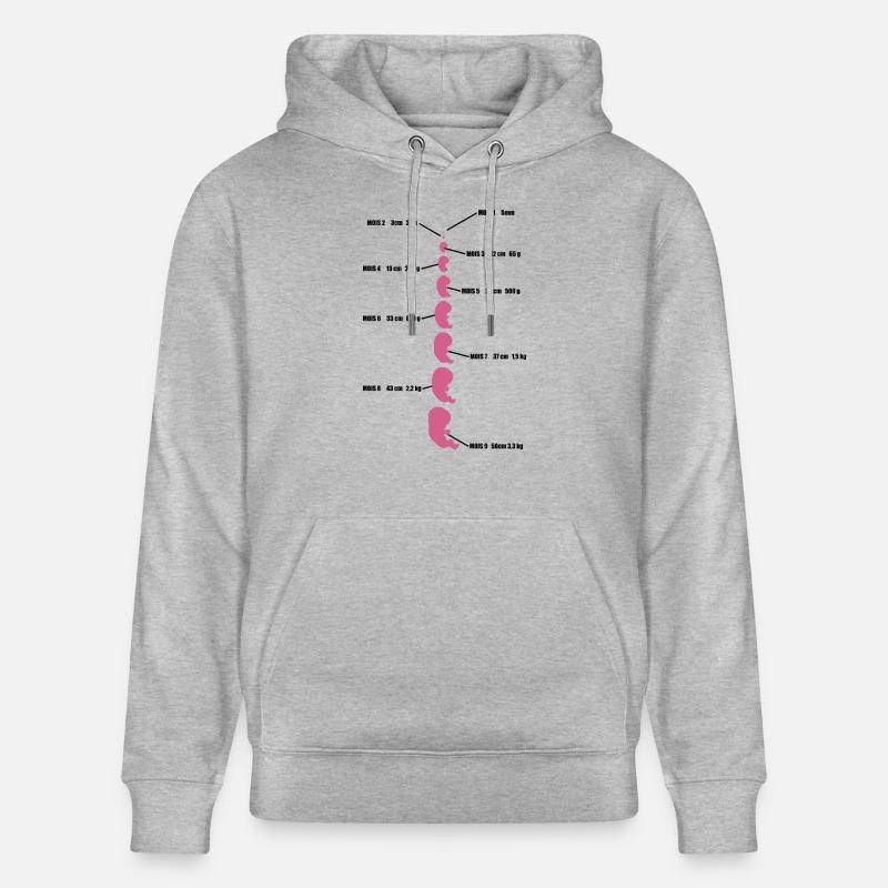 bébé evolution - Sweat à capuche bio CRUISER Stanley/Stella Unisexe - gris chiné