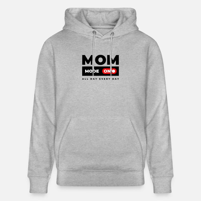 Mode maman activé - Sweat à capuche bio CRUISER Stanley/Stella Unisexe - gris chiné