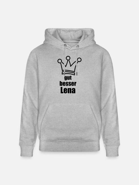 Lena - Stanley/Stella Unisex Bio-Hoodie CRUISER - Grau meliert