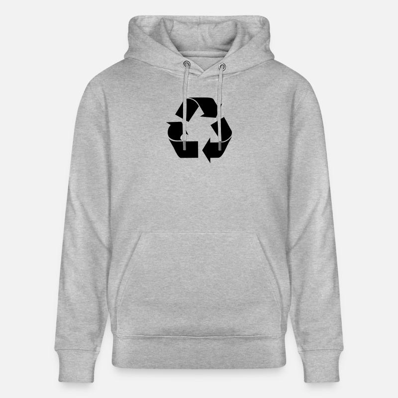 Recycle - Sweat à capuche bio CRUISER Stanley/Stella Unisexe - gris chiné