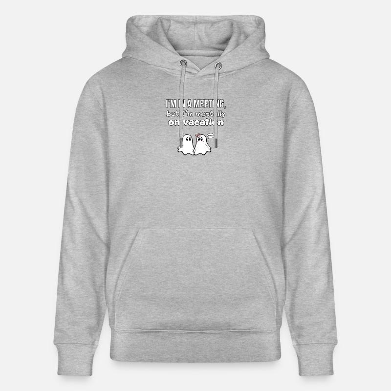CITATIONS DE GHOST 06 - Sweat à capuche bio CRUISER Stanley/Stella Unisexe - gris chiné