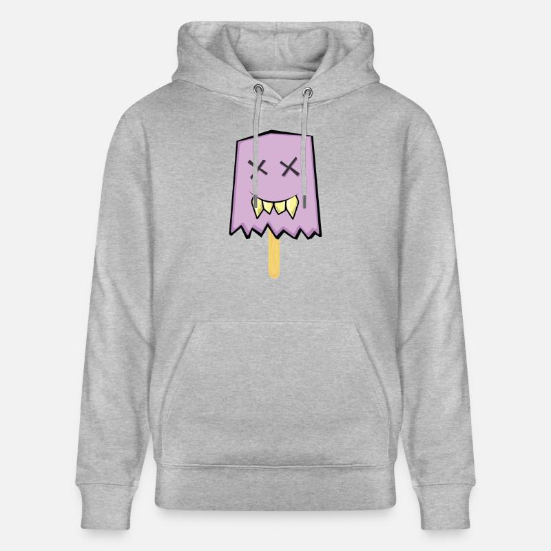 Ice Cream Monstre - Sweat à capuche bio CRUISER Stanley/Stella Unisexe - gris chiné