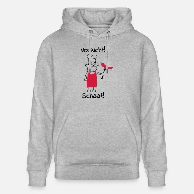 Attention schaaf! - Sweat à capuche bio CRUISER Stanley/Stella Unisexe - gris chiné