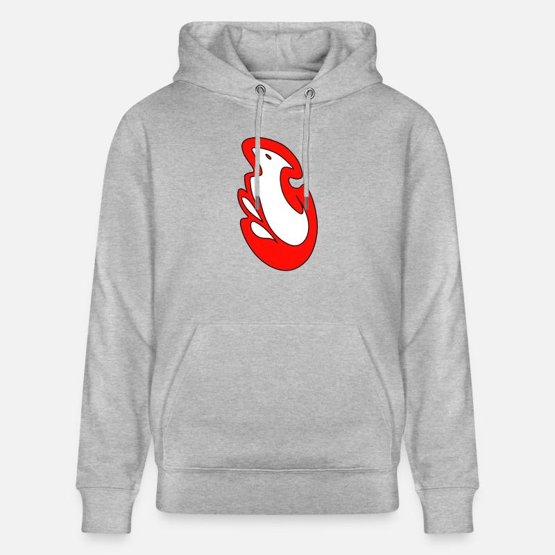 redfox - Sweat à capuche bio CRUISER Stanley/Stella Unisexe - gris chiné