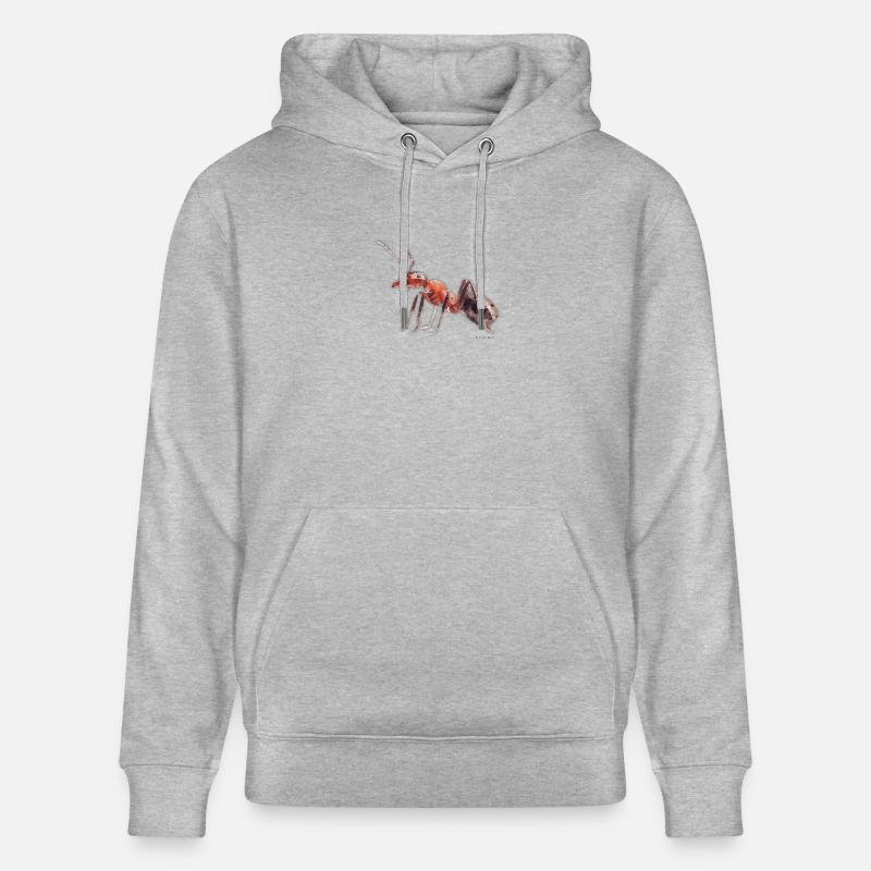 fourmi - Sweat à capuche bio CRUISER Stanley/Stella Unisexe - gris chiné