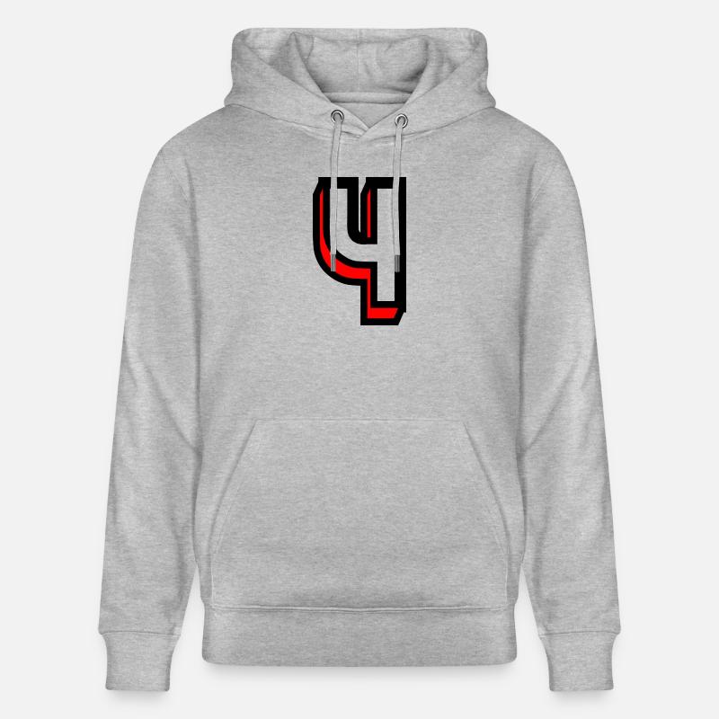 4 ANS,4e ANNIVERSAIRE,ANNIVERSAIRE 4 ANS,4 - Sweat à capuche bio CRUISER Stanley/Stella Unisexe - gris chiné