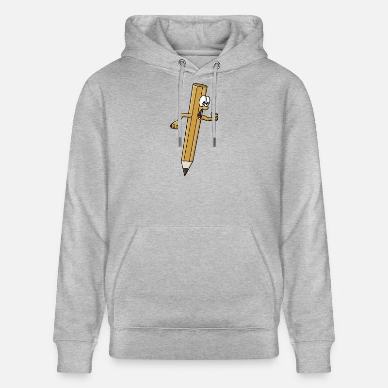 Crayon de course - Sweat à capuche bio CRUISER Stanley/Stella Unisexe - gris chiné