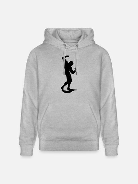 Pose - Stanley/Stella Unisex Bio-Hoodie CRUISER - Grau meliert