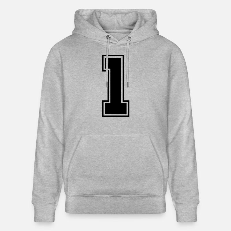 1__f1 - Sweat à capuche bio CRUISER Stanley/Stella Unisexe - gris chiné