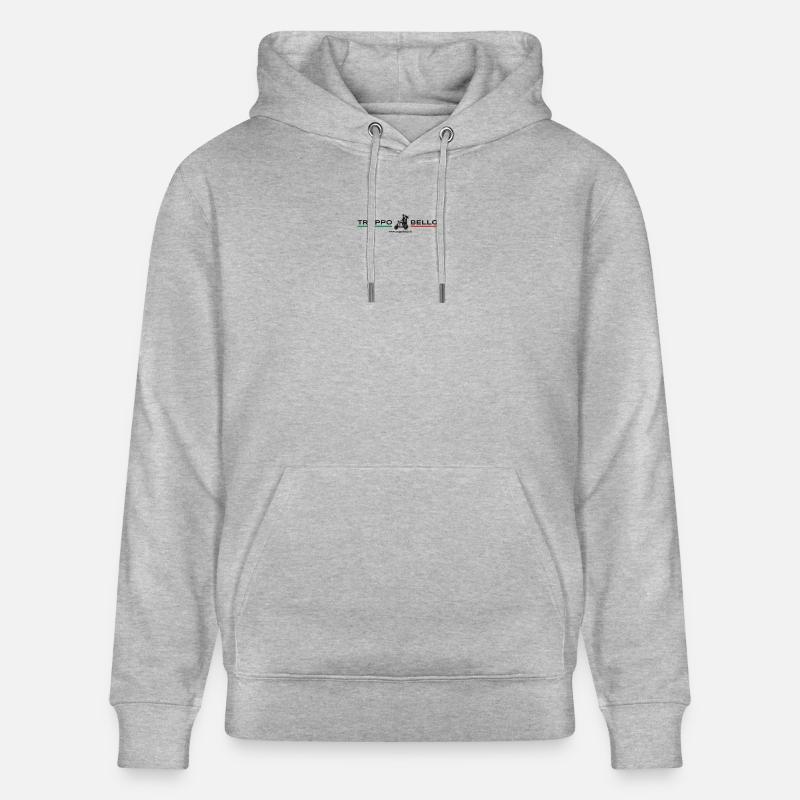 Troppobello - Sweat à capuche bio CRUISER Stanley/Stella Unisexe - gris chiné