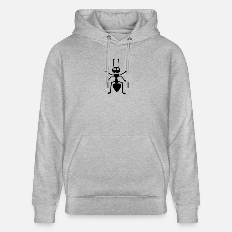 fourmi - Sweat à capuche bio CRUISER Stanley/Stella Unisexe - gris chiné