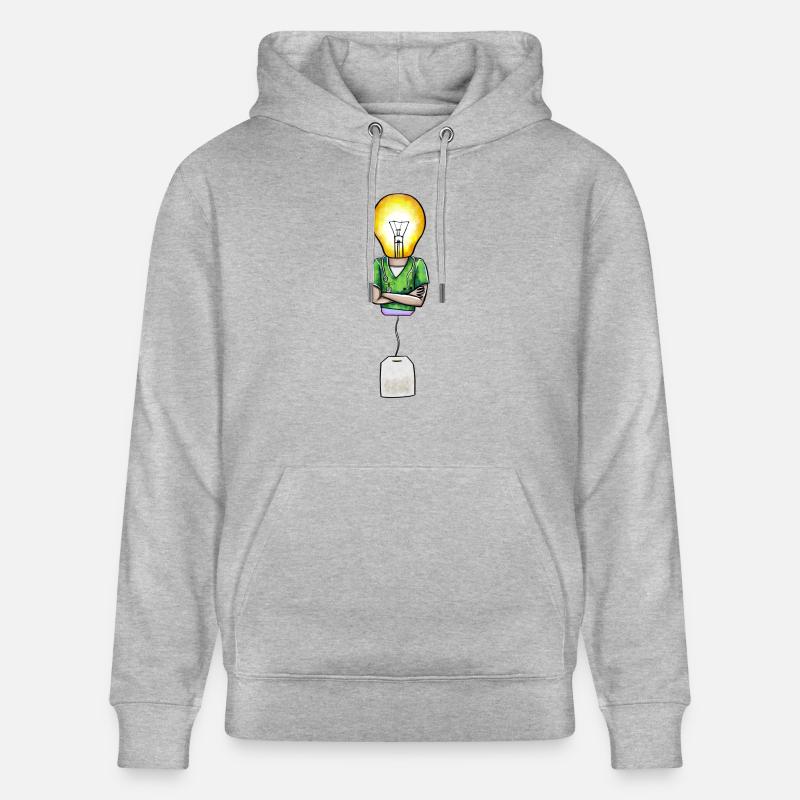 Bulb-Doc-Teebeutels - Stanley/Stella Unisex Bio-Hoodie CRUISER  - Grau meliert