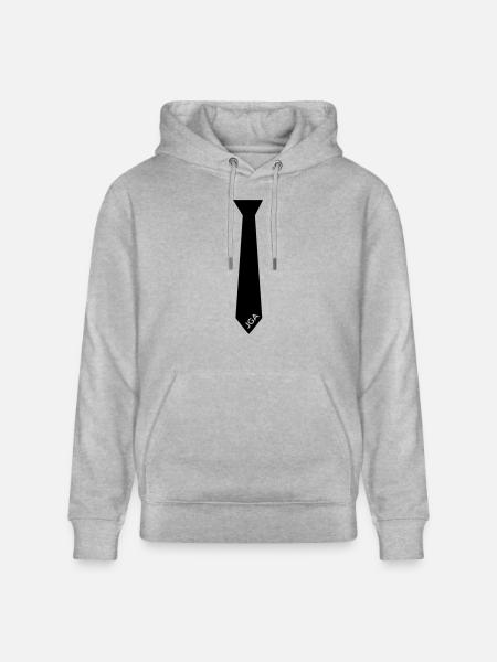 JGA Krawatte - Stanley/Stella Unisex Bio-Hoodie CRUISER - Grau meliert