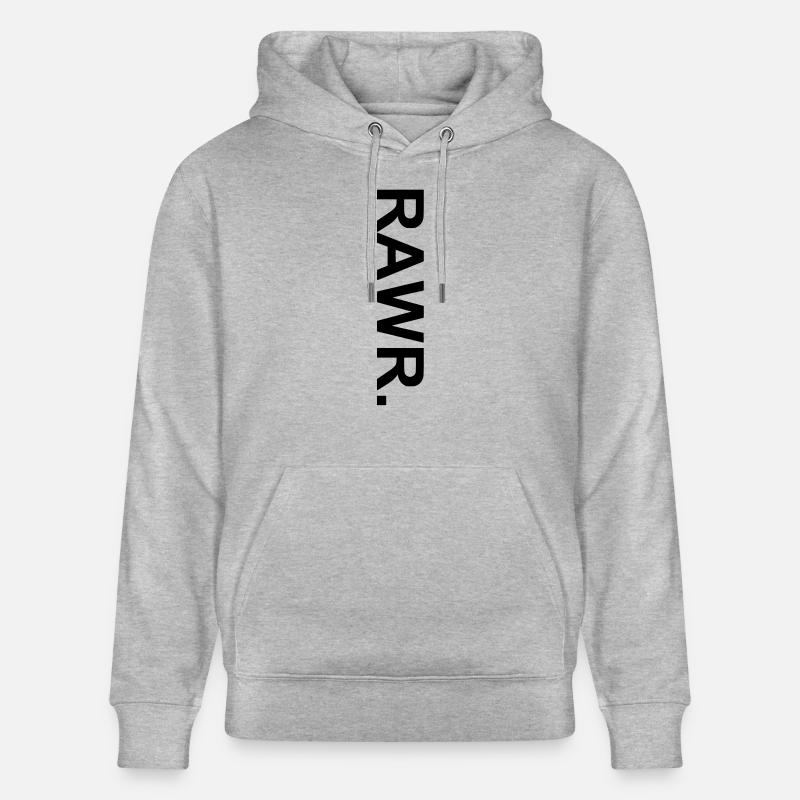 RAWR - Sweat à capuche bio CRUISER Stanley/Stella Unisexe - gris chiné