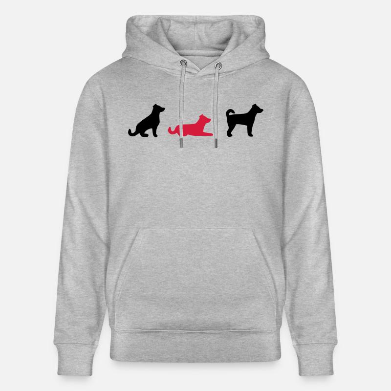 Sit Down Stand - Sweat à capuche bio CRUISER Stanley/Stella Unisexe - gris chiné