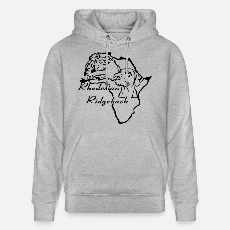 Rhodesian Ridgeback - Sweat à capuche bio CRUISER Stanley/Stella Unisexe - gris chiné