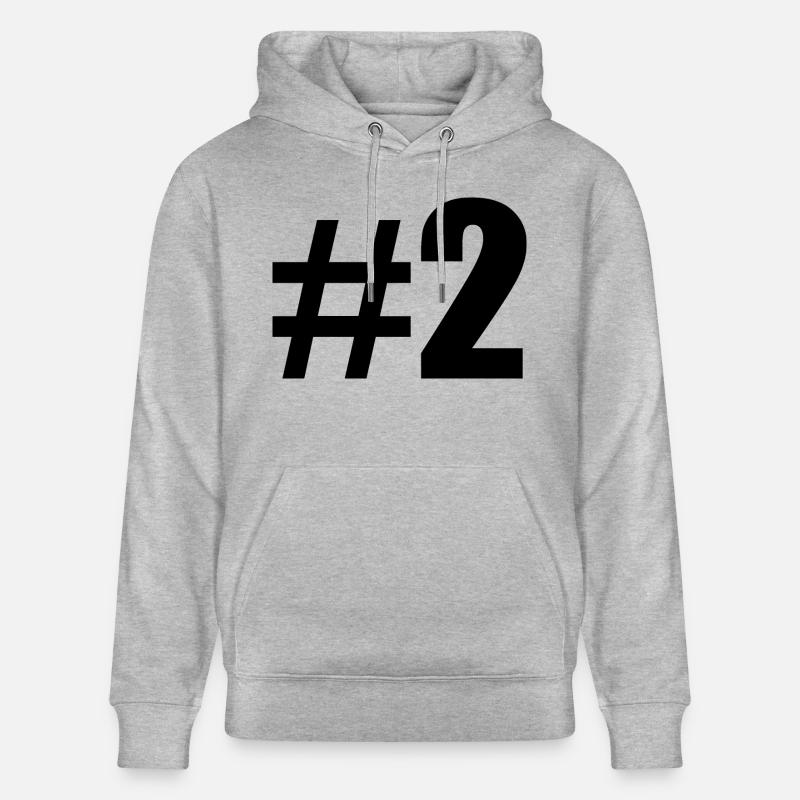 #2 - Sweat à capuche bio CRUISER Stanley/Stella Unisexe - gris chiné