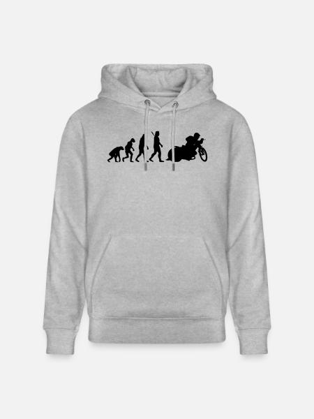 Speedway - Stanley/Stella Unisex Bio-Hoodie CRUISER - Grau meliert