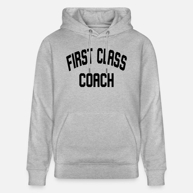 First Class Coach - Sweat à capuche bio CRUISER Stanley/Stella Unisexe - gris chiné