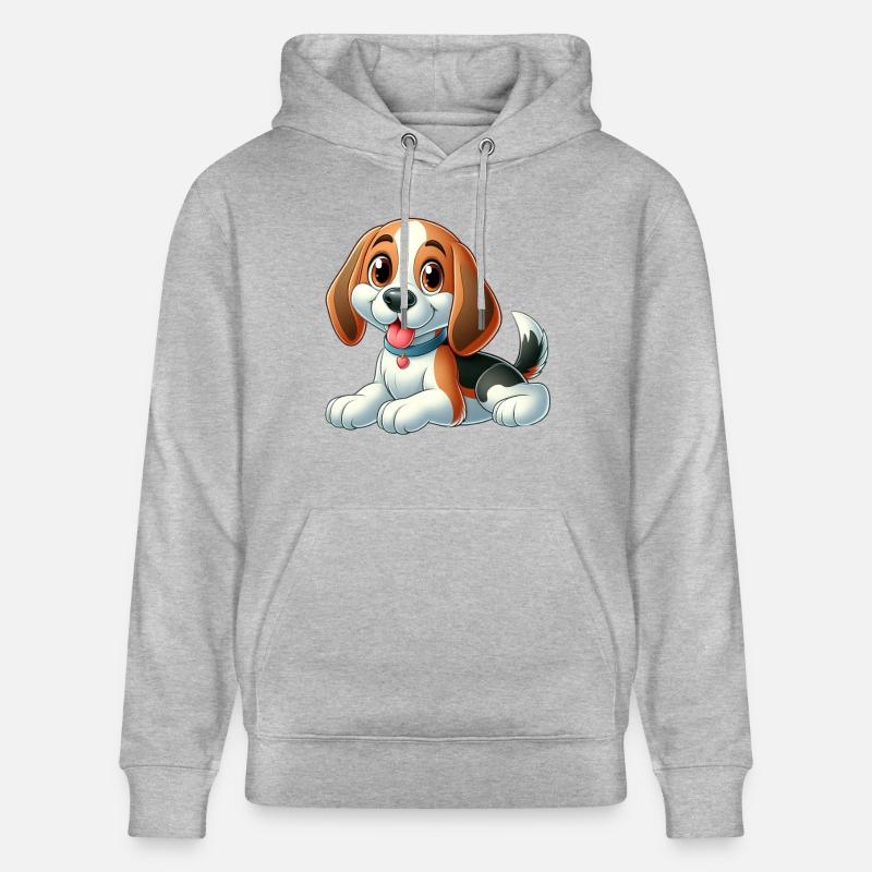 beagle 3 - Sweat à capuche bio CRUISER Stanley/Stella Unisexe - gris chiné