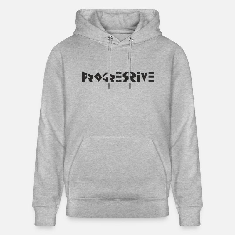 progressif - Sweat à capuche bio CRUISER Stanley/Stella Unisexe - gris chiné