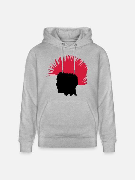 PUNK - Sweat à capuche bio CRUISER Stanley/Stella Unisexe - gris chiné