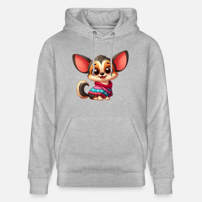 chihuahua 11 - Sweat à capuche bio CRUISER Stanley/Stella Unisexe - gris chiné