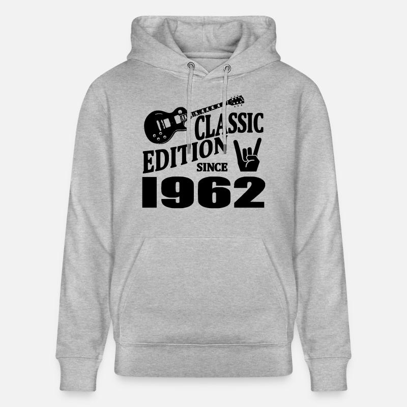 Edition classique depuis 1962 - Sweat à capuche bio CRUISER Stanley/Stella Unisexe - gris chiné