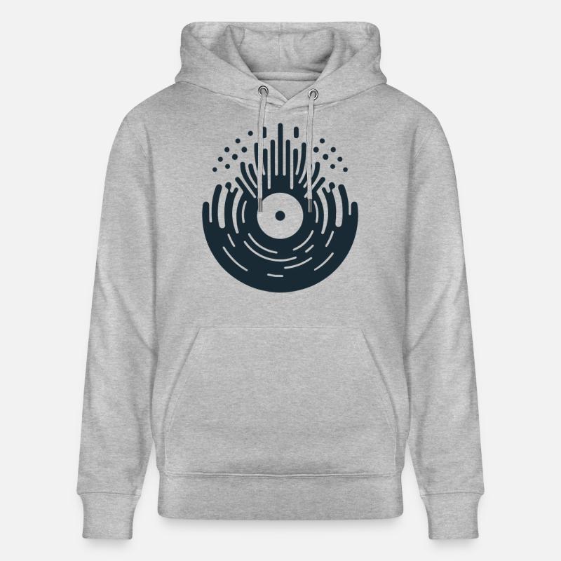 Icône de vinyle - Sweat à capuche bio CRUISER Stanley/Stella Unisexe - gris chiné