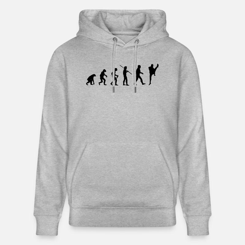 Kampfsport Evolution - Stanley/Stella Unisex Bio-Hoodie CRUISER  - Grau meliert