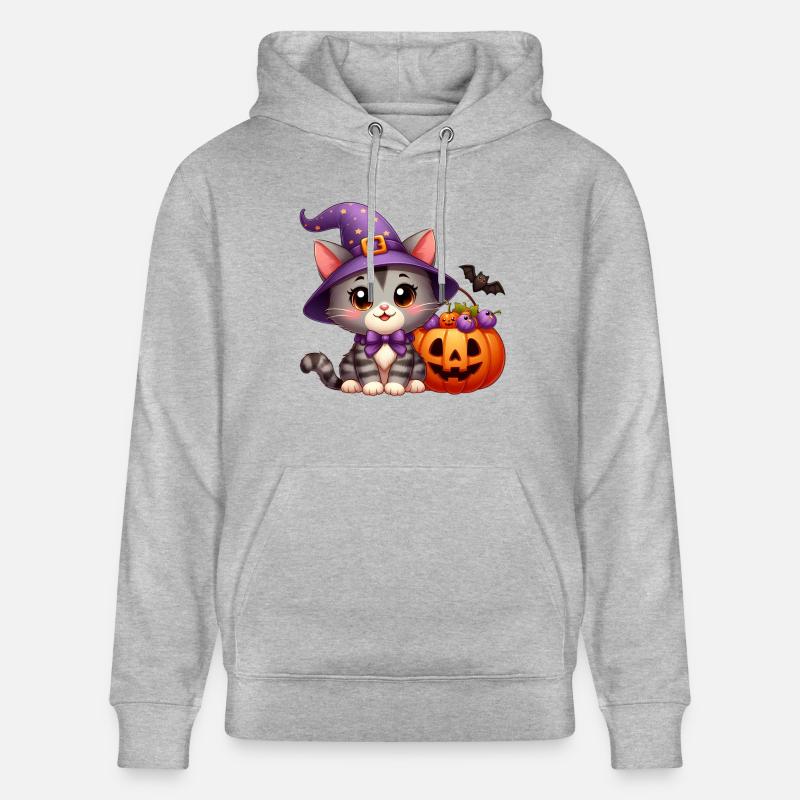 chhalloween - Sweat à capuche bio CRUISER Stanley/Stella Unisexe - gris chiné