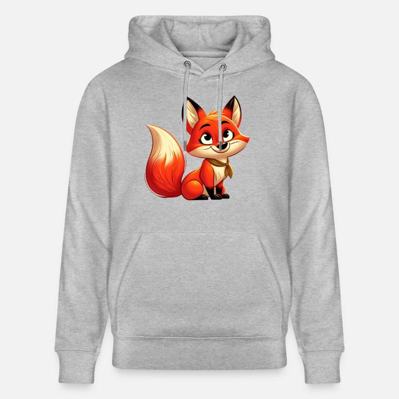 fox 10 - Sweat à capuche bio CRUISER Stanley/Stella Unisexe - gris chiné