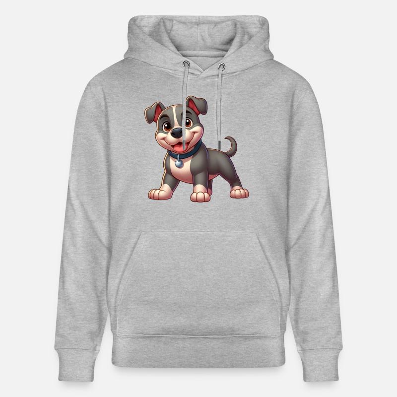 pitbull - Sweat à capuche bio CRUISER Stanley/Stella Unisexe - gris chiné