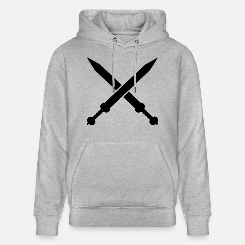 Swords - Épée - Sweat à capuche bio CRUISER Stanley/Stella Unisexe - gris chiné