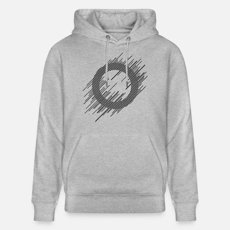 ray Cercle - Sweat à capuche bio CRUISER Stanley/Stella Unisexe - gris chiné